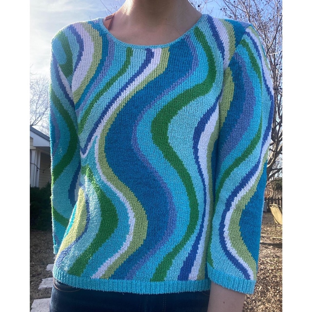 Talbot’s Petites Funky Sweater